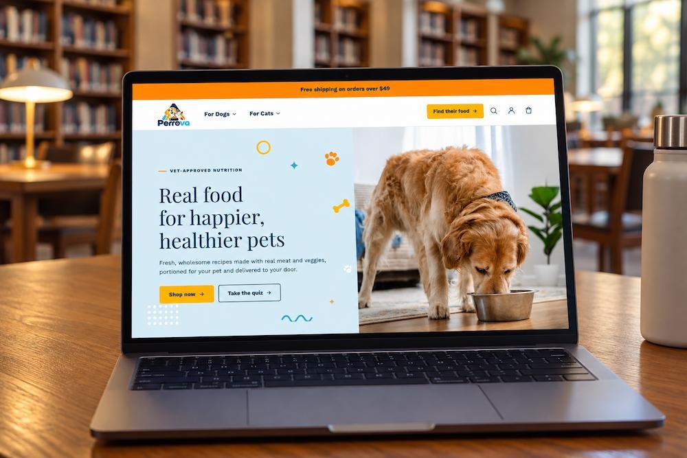 Screenshot of the Perrova project